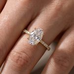 S925 Maxine Attractive 2.5 Carat Oval Cut Engagement Ring in Sterling Silver - Image 6