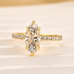 S925 Elegant 2.0Ct Marquise Cut White Gold Engagement Ring - Image 7