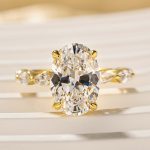 S925 4.5Ct Oval Cut Engagement Ring Promise Ring For Her - Image 9