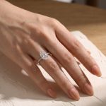 S925 Maxine Attractive 2.5 Carat Oval Cut Engagement Ring in Sterling Silver - Image 2