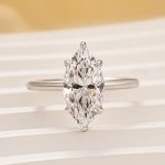 S925 Classic 1.0 ~3.0Ct Marquise Cut Solitaire Promise Ring For Women - Image 10