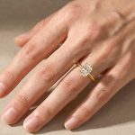 S925 Maxine Attractive Moissanite 2.5 Ct~4.0 Ct Cushion Cut Engagement Ring - Image 16