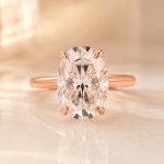 S925 Maxine Classic Moissanite 2.0 Ct~5.5 Ct Solitaire Oval Cut Engagement Ring - Image 27