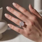S925 Gorgeous Elongated Crushed Ice 9.0 Carat Cushion Cut Engagement Ring - Image 4