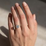 S925 Maxine Moissanite 2.0 Ct~4.0 Ct 6 Prong Round Cut Engagement Ring - Image 9