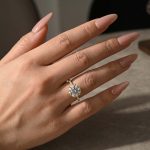 S925 Maxine Moissanite 2.0 Ct~4.0 Ct 6 Prong Round Cut Engagement Ring - Image 18