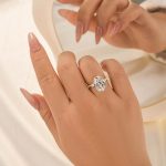 S925 4.5Ct Oval Cut Engagement Ring Promise Ring For Her - Image 7
