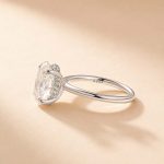 S925 Maxine Classic Moissanite 2.0 Ct~5.5 Ct Solitaire Oval Cut Engagement Ring - Image 20