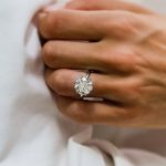 S925 Maxine 2.0~4.0 Carat Moissanite 6 Prong Round Cut Promise Ring - Image 15