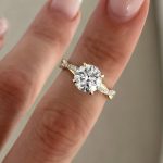 S925 Maxine Twist Moissanite 2.0 Carat Round Cut Promise Ring - Image 6
