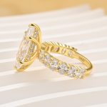 S925  4.0Ct Marquise Cut Side Stone Engagement Ring Travel Ring In Sterling Silver - Image 4