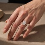 S925 Elegant 2.0Ct/ 3.5Ct/ 7.0Ct Radiant Cut Simulated Diamond Promise Ring in Sterling Silver - Image 29