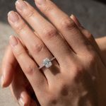 S925 Elegant 2.0Ct/ 3.5Ct/ 7.0Ct Radiant Cut Simulated Diamond Promise Ring in Sterling Silver - Image 3