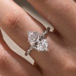 S925 4.0Ct Marquise Cut Twist Hidden Halo Engagement Ring Travel Ring In Sterling Silver - Image 7