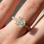 S925 Exquisite 2.0 Carat Cushion Cut Engagement Ring In Sterling Silver - Image 7