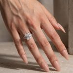 S925 Sterling Silver Three Stone 5.0Ct Radiant Cut Engagement Ring - Image 5