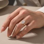 S925 Moissanite 3.0Ct Marquise Cut Twist Engagement Ring For Women - Image 5