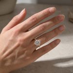 S925 Classic 6 Prong 3.0Ct/4.0Ct Round Cut Simulated Diamonds Engagement Ring Iin Sterling Silver - Image 19