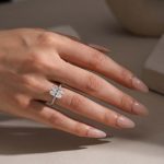 S925 Elegant 2.0Ct/ 3.5Ct/ 7.0Ct Radiant Cut Simulated Diamond Promise Ring in Sterling Silver - Image 16