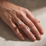 S925 Elegant 2.0Ct/ 3.5Ct/ 7.0Ct Radiant Cut Simulated Diamond Promise Ring in Sterling Silver - Image 12