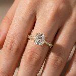 S925 Maxine Moissanite 2.0 Carat Cushion Cut Engagement Ring