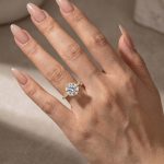 S925 Classic 6 Prong 3.0Ct/4.0Ct Round Cut Simulated Diamonds Engagement Ring Iin Sterling Silver - Image 18