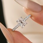 S925 Maxine Moissanite 1.0 Ct~3.5Ct Radiant Cut Engagement Ring in Sterling Silver - Image 21