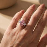 S925 Maxine 6.0Ct/6.5Ct Marquise Cut Three Stone Engagement Ring In Sterling Silver - Image 3