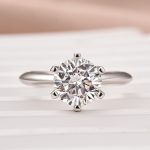 S925 Moissanite Classic 2.0~3.0Carat Round Cut Engagement Ring - Image 2