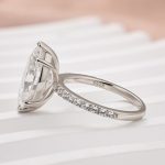 S925 Maxine Moissanite 1.0 Ct~4.0 Ct Marquise Cut Engagement Ring For Women - Image 6