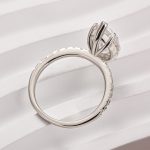 S925 Maxine Moissanite 1.0 Ct~4.0 Ct Marquise Cut Engagement Ring For Women - Image 7