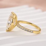 S925 Maxine Moissanite 1.0 Ct~4.0 Ct Marquise Cut Engagement Ring For Women - Image 13