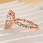 S925 4.0Ct Marquise Cut Half Eternity Engagement Ring In Sterling Silver - Image 13