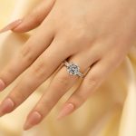 S925 Maxine Luxury 4.0 CT Round Cut Engagement Ring - Image 9