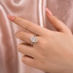 S925 Maxine Moissanite 1.0 Ct~4.0 Ct Marquise Cut Engagement Ring For Women - Image 4