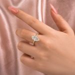 S925 Maxine Moissanite 1.0 Ct~4.0 Ct Marquise Cut Engagement Ring For Women - Image 10