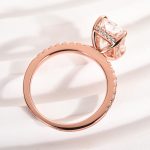 S925 Maxine Moissanite 1.0 Ct~3.5Ct Radiant Cut Engagement Ring in Sterling Silver - Image 17