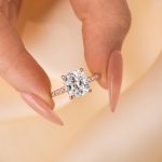 S925 3.0 Carat Cushion Cut White Sapphire Women's Engagement Ring In Sterling Silver - Image 2