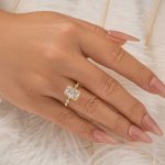 S925 3.5 Ct Radiant Cut Engagement Ring Travel Ring For Her In Sterling Silver - Image 3