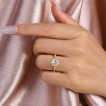 S925 Maxine Moissanite 3.0 Ct Cushion Cut Engagement Ring For Women - Image 11