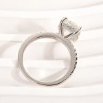 S925 Maxine Moissanite 3.0 Ct Cushion Cut Engagement Ring For Women - Image 7