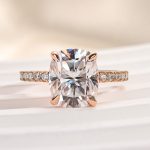 S925 Maxine Moissanite 3.0 Ct Cushion Cut Engagement Ring For Women - Image 19