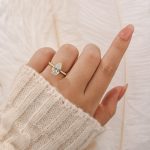 S925 3.0Ct Pear Cut Engagement Ring Travel Ring In Sterling Silver - Image 6