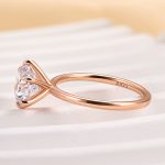 S925 Classic Round Cut Solitaire Engagement Ring for Her - Image 15