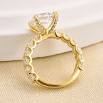 S925 Maxine Luxury 4.0 CT Round Cut Engagement Ring - Image 12