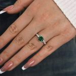 S925 Twist 1.25 Carat Round Cut Promise Ring For Her In Sterling Silver - Image 5