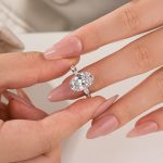 S925 4.5Ct Oval Cut Engagement Ring Promise Ring For Her - Image 2