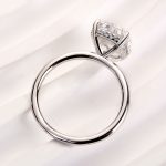 S925 Maxine Excellent 4.0 Ct Cushion Cut Engagement Ring - Image 12