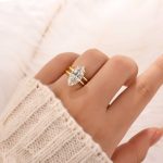 S925 Unique 4.0Ct Marquise Cut Solitaire Engagement Ring Travel Ring In Sterling Sliver - Image 2