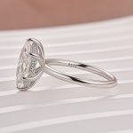 S925 Classic 1.0 ~3.0Ct Marquise Cut Solitaire Promise Ring For Women - Image 4